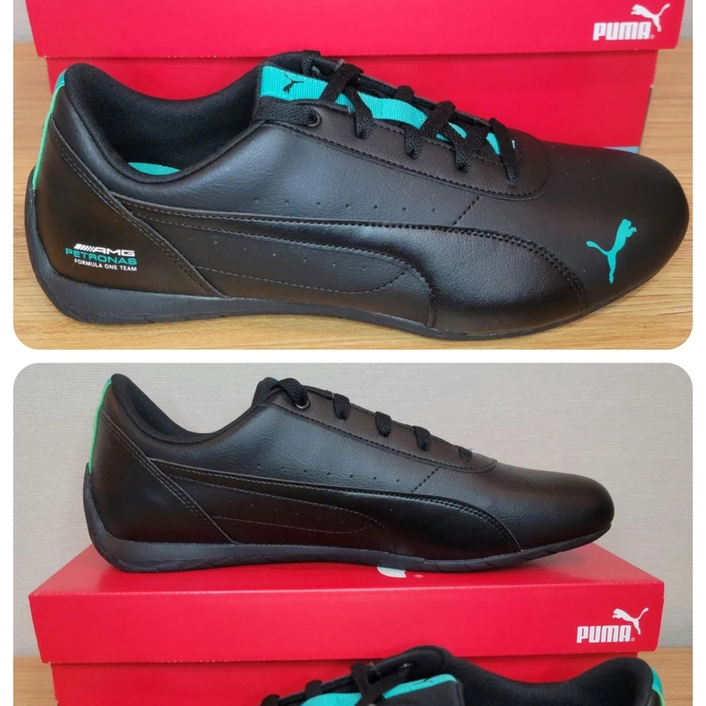 PUMA MERCEDES AMG NEO CAT BLACK PETRONAS MOTORSPORT F1 RACING Shoes Mens Size 13